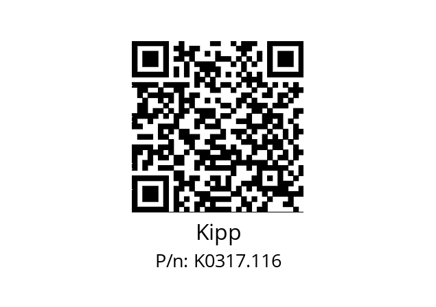   Kipp K0317.116