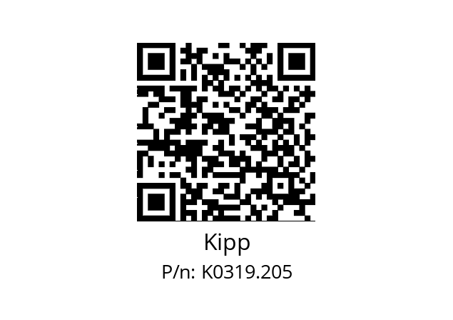   Kipp K0319.205