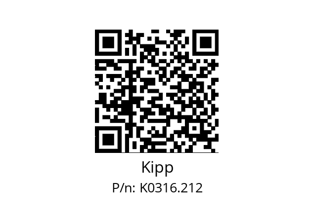   Kipp K0316.212