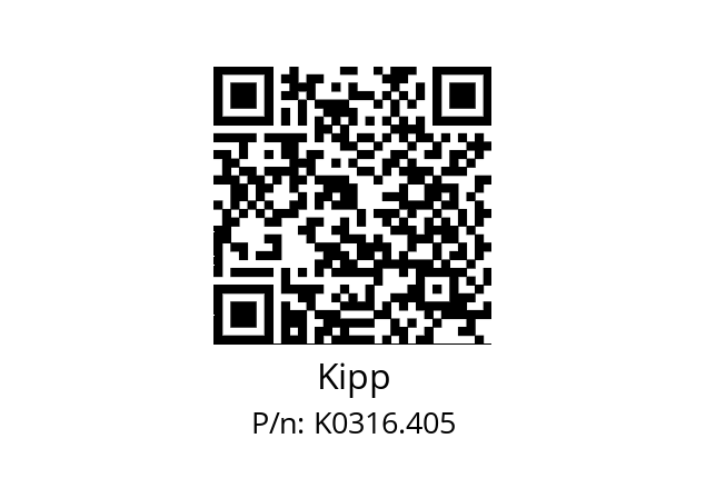   Kipp K0316.405