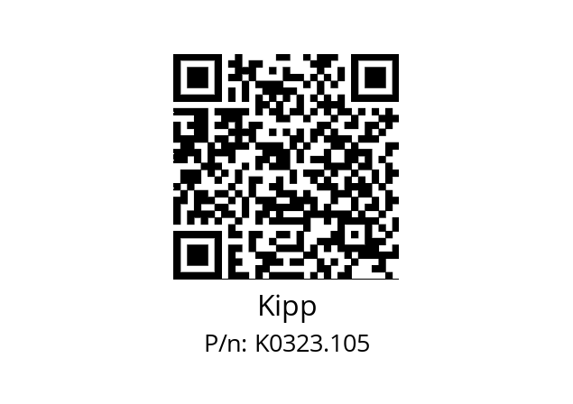   Kipp K0323.105