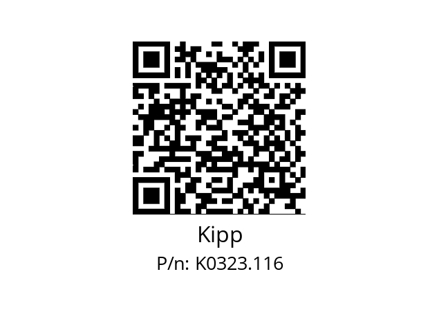   Kipp K0323.116