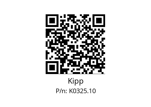   Kipp K0325.10