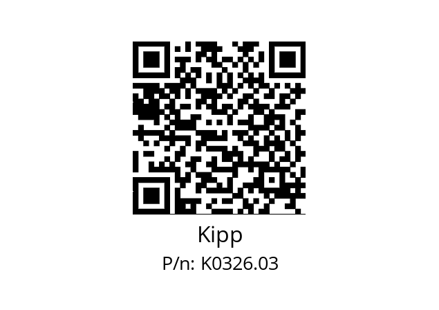   Kipp K0326.03