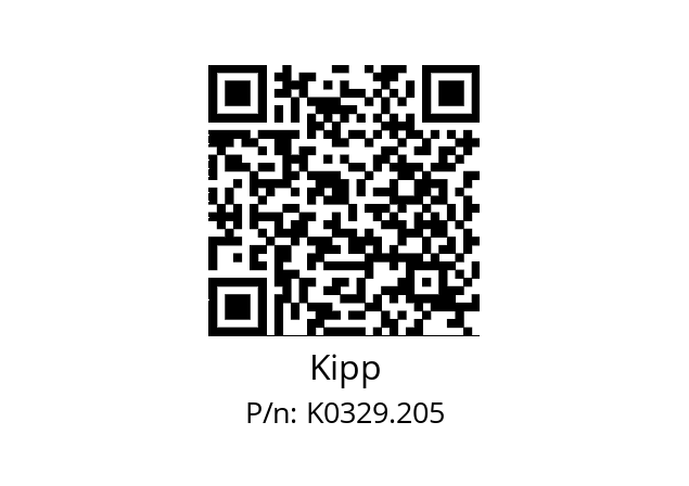   Kipp K0329.205