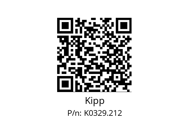   Kipp K0329.212