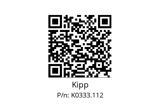   Kipp K0333.112