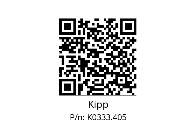   Kipp K0333.405