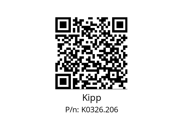   Kipp K0326.206