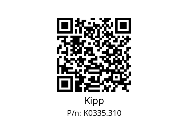   Kipp K0335.310