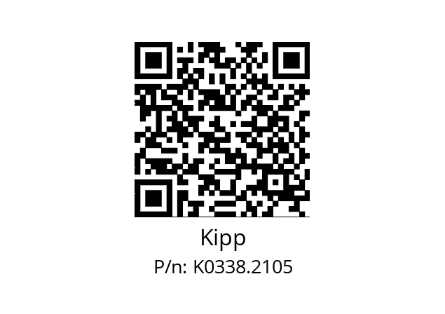   Kipp K0338.2105