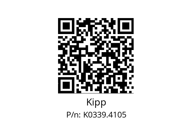   Kipp K0339.4105