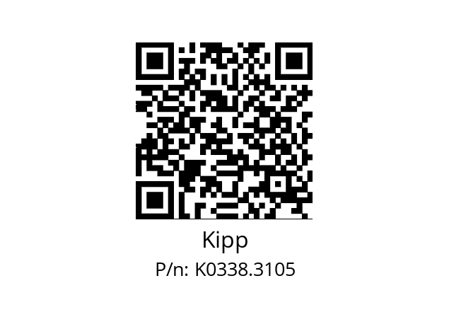   Kipp K0338.3105