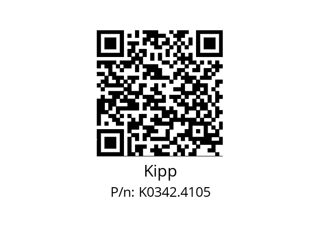   Kipp K0342.4105