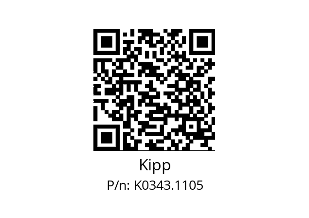   Kipp K0343.1105