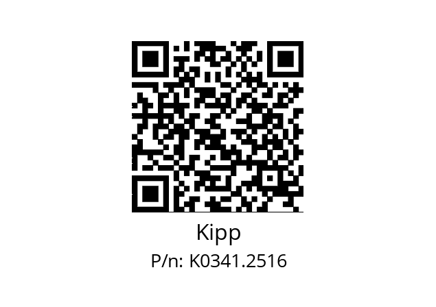   Kipp K0341.2516