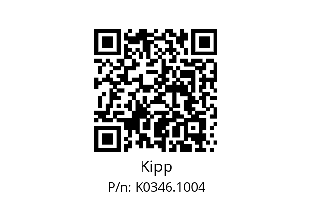   Kipp K0346.1004