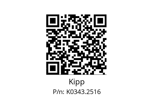   Kipp K0343.2516