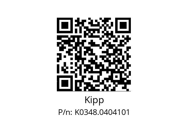   Kipp K0348.0404101