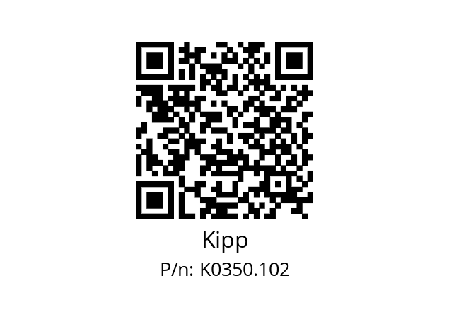   Kipp K0350.102