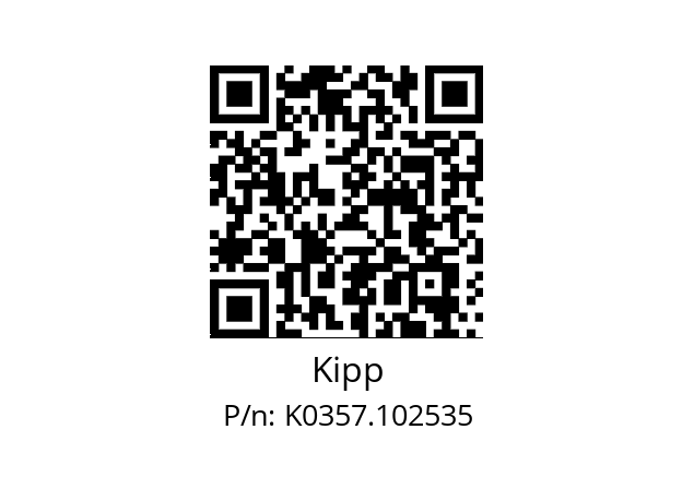   Kipp K0357.102535