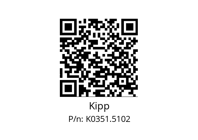   Kipp K0351.5102