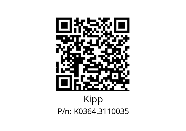   Kipp K0364.3110035