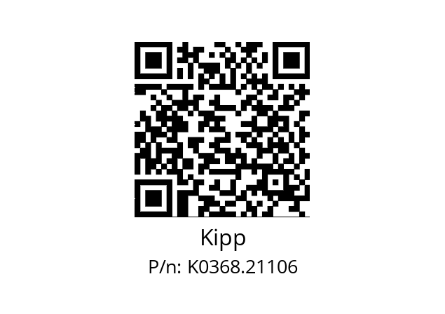   Kipp K0368.21106