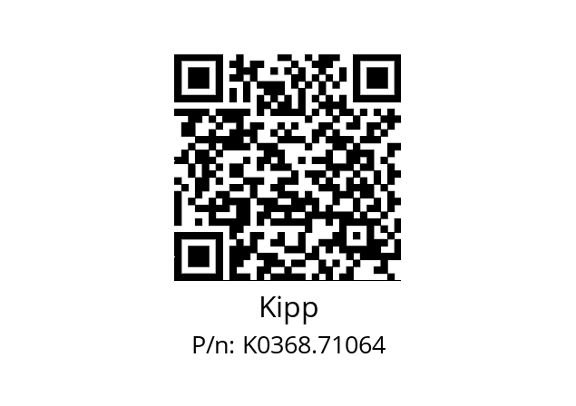   Kipp K0368.71064