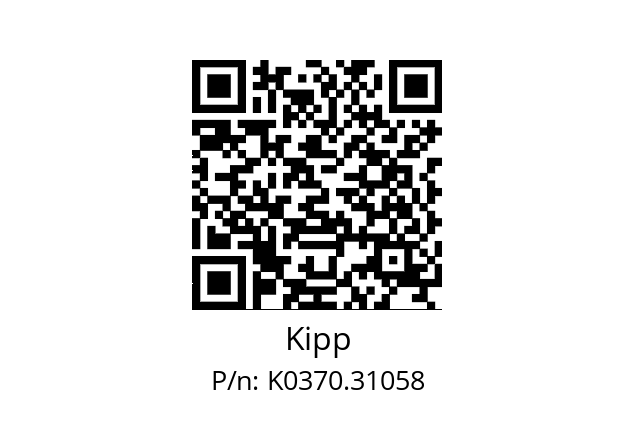   Kipp K0370.31058