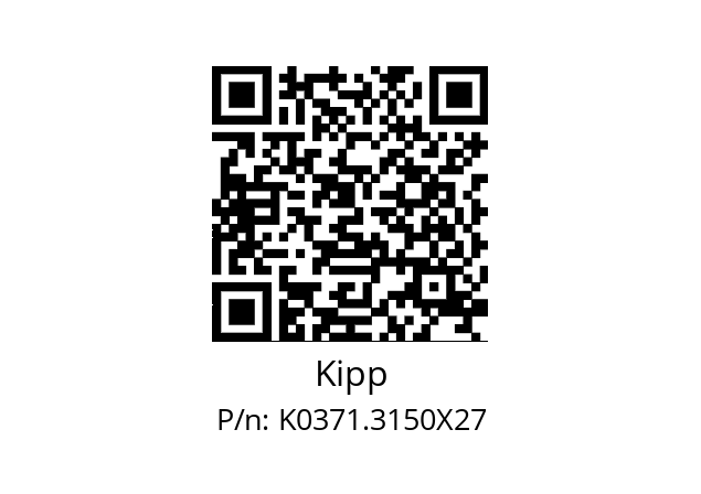   Kipp K0371.3150X27