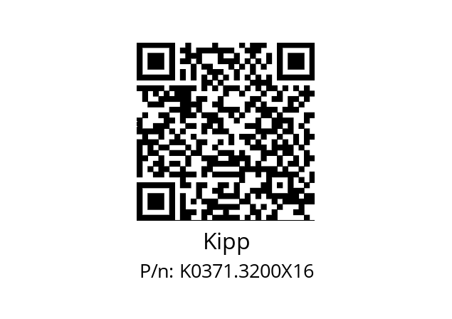   Kipp K0371.3200X16