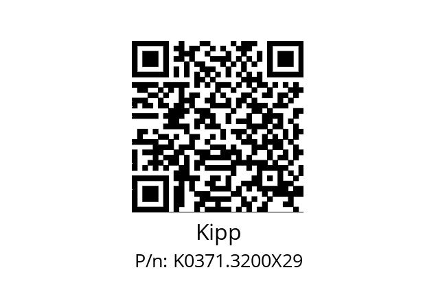   Kipp K0371.3200X29