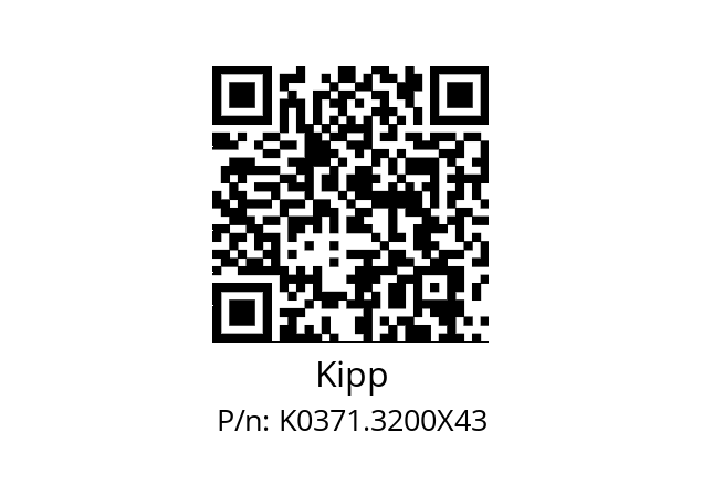   Kipp K0371.3200X43