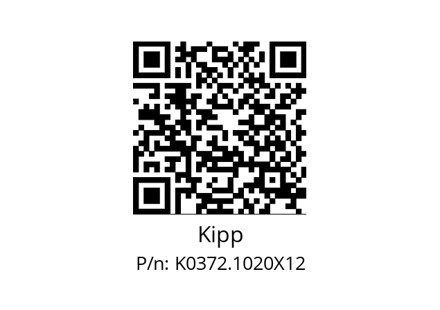   Kipp K0372.1020X12