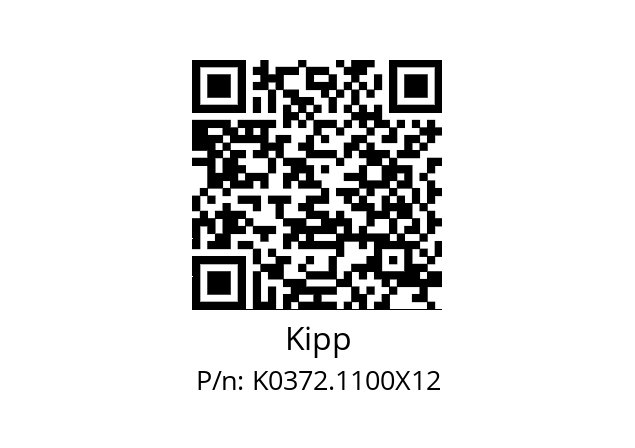   Kipp K0372.1100X12