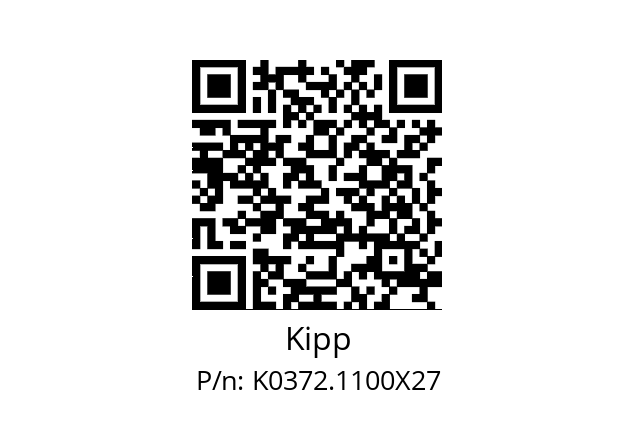   Kipp K0372.1100X27