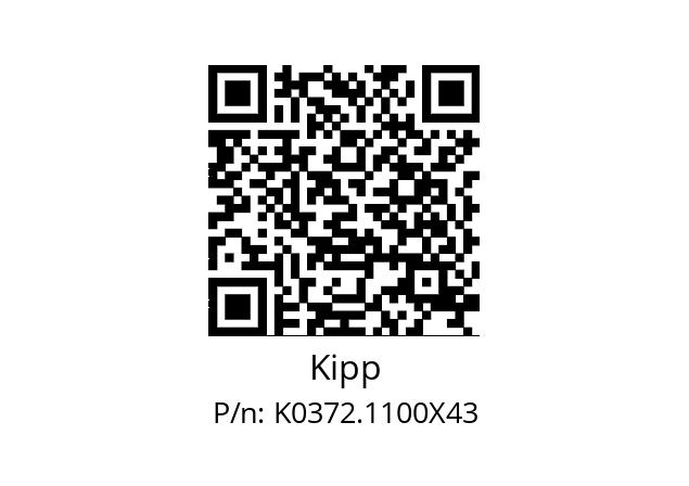   Kipp K0372.1100X43