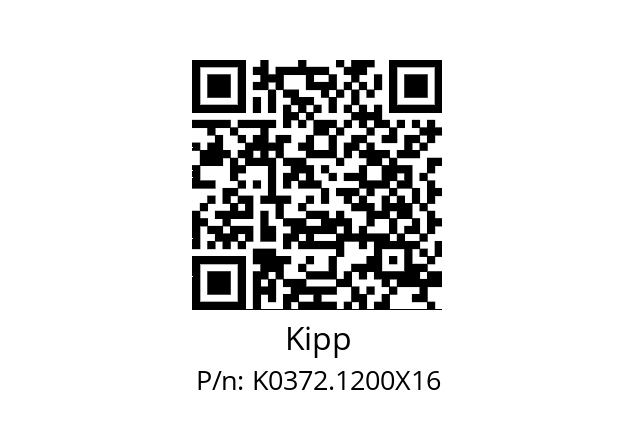   Kipp K0372.1200X16