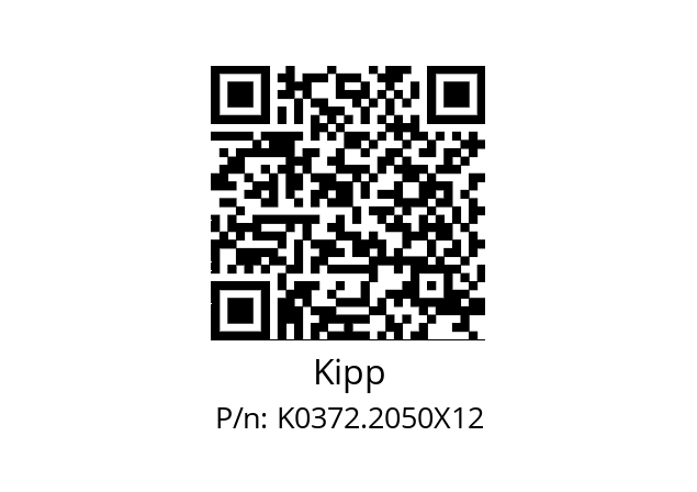   Kipp K0372.2050X12