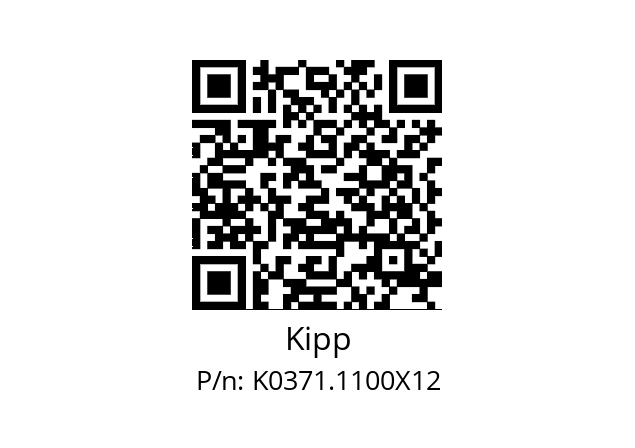   Kipp K0371.1100X12