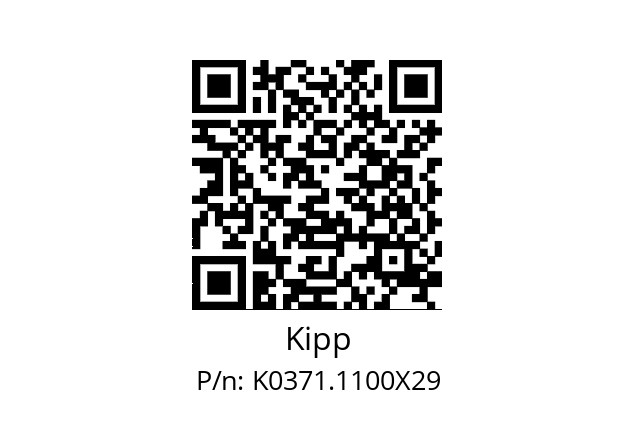   Kipp K0371.1100X29