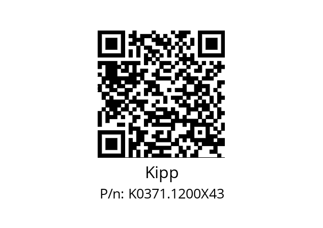   Kipp K0371.1200X43