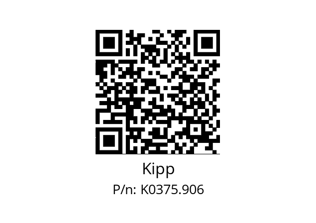   Kipp K0375.906