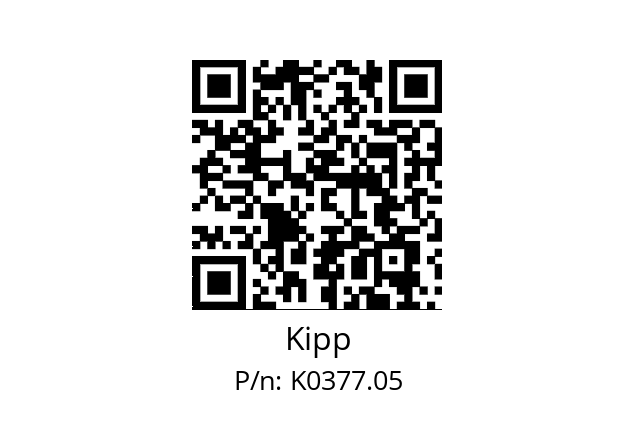   Kipp K0377.05