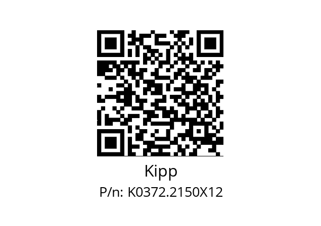   Kipp K0372.2150X12