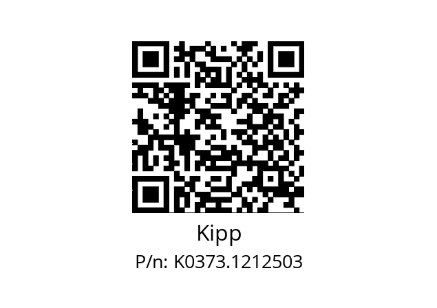   Kipp K0373.1212503