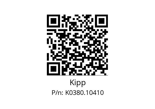   Kipp K0380.10410