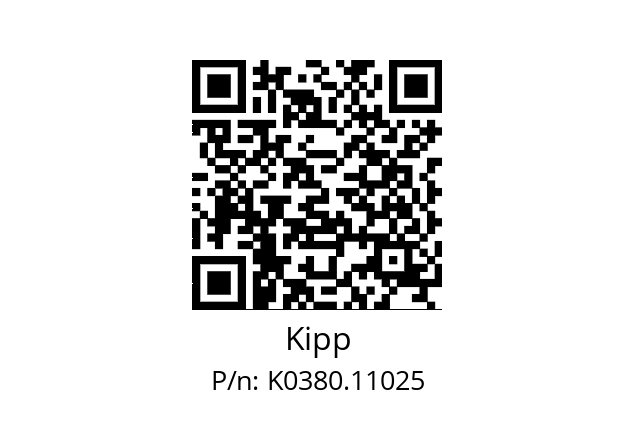   Kipp K0380.11025