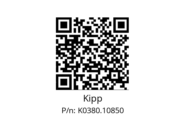   Kipp K0380.10850